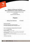 Research paper thumbnail of Nazism, the Holocaust and Ethics: Moral Legitimacies for action in Extreme States
Conference - Bar Ilan University 14 - 15 May 2018