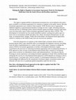 Research paper thumbnail of RETHINKING TRADE AND INVESTMENT LAW ( Making the Right to Regulate in Investment Agreements Work for Development: Reflections from the South African and Brazilian experiences