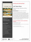 Research paper thumbnail of LIFE TAKES PLACE--20% off flyer