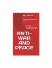 Research paper thumbnail of Anti-War and Peace Anthology (2018) cover