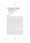 Research paper thumbnail of ‘Finding the Law’ through Creating and Consuming Gay Manga in Japan: From Heteronormativity to Queer Activism