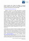 Research paper thumbnail of Carmen Camacho (ed.): Fuegos de palabras. El aforismo poético español de los siglos XX y XXI (1900-2014) (review)