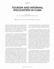 Research paper thumbnail of (2018) Review_Tourism and Informal Encounters in Cuba, Valerio SIMONI (Berhghan, 2016)