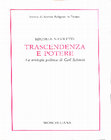 Research paper thumbnail of Trascendenza e potere. La teologia politica di Carl Schmitt (Morcelliana, 1990)