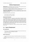 Research paper thumbnail of Software Requirements 1