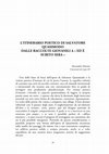 Research paper thumbnail of L'itinerario poetico di Salvatore Quasimodo dalle raccolte giovanili a "Ed è subito sera"