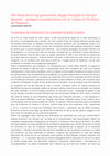 Research paper thumbnail of Des historiens trop passionnés. Beppe Fenoglio et Giorgio Bassani : quelques considérations sur  le roman et l'écriture de l'histoire