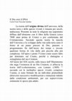 Research paper thumbnail of E Dio creò il DNA