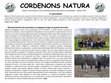 Research paper thumbnail of 2017; Una foto in "CORDENONS NATURA" n.1