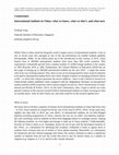 Research paper thumbnail of 19.	Yang, P. (2018). Commentary: International Students in China—What We Know, What We Don't, and What Next. In F. Dervin, X. Du, & A. Härkönen (Eds.), International Students in China: Education, Student Life and Intercultural Encounters (pp. 249-255). London: Palgrave.