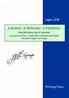 Research paper thumbnail of A. DI SAPIO, D. MURITANO e A. PISCHETOLA, Cosa facciamo con le sentenze. A proposito di Cass. n. 4676/2018 e dell’ultrattività della comunione legale tra coniugi (Working Paper - luglio 2018)