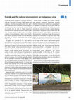 Research paper thumbnail of Suicide and the natural environment: an Indigenous view