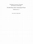 Research paper thumbnail of Panitz-Cohn, N. and  Mazar, A. 2009 (editors), Excavations at Tel Beth-Shean 1989 -1996, Volume III: The 13th–11th centuries BCE (Areas S and N). Jerusalem: Israel Exploration Society and the Hebrew University of Jerusalem