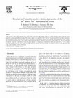 Research paper thumbnail of Structure and humidity sensitive electrical properties of the Sn4+ and/or Mo6+ substituted Mg ferrite