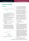 Research paper thumbnail of Answers to self-assessment questions Cambridge International A Level Physics Cambridge International AS and A Level Physics