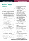 Research paper thumbnail of Answers to self-assessment questions Cambridge International A Level Physics Cambridge International AS and A Level Physics Chapter 31