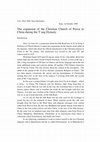 Research paper thumbnail of The Expansion of the Christian Church of Persia to China during the T‘ang Dynasty – 
Confernce Paper Xian 1998