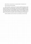 Research paper thumbnail of Abstract Pelissero paribhasa A General Overview