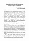 Research paper thumbnail of NARRATIVAS CRÍTICAS COMO ESPAÇO PARA PENSAR A EXCLUSÃO NO DIREITO INTERNACIONAL