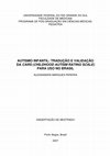 Research paper thumbnail of UNIVERSIDADE FEDERAL DO RIO GRANDE DO SUL FACULDADE DE MEDICINA PROGRAMA DE PÓS-GRADUAÇÃO EM CIÊNCIAS MÉDICAS: PEDIATRIA AUTISMO INFANTIL: TRADUÇÃO E VALIDAÇÃO DA CARS (CHILDHOOD AUTISM RATING SCALE) PARA USO NO BRASIL