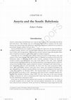 Research paper thumbnail of “Assyria and the South: Babylonia,” in: E. Frahm (ed.), A Companion to Assyria, Blackwell Companions to the Ancient World, Hoboken, NJ: John Wiley 2017, 286-98.