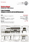 Research paper thumbnail of Valérie Nègre.
L'arte e la materia. Artigiani e architetti nell'età dell'Illuminismo