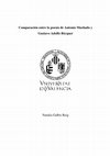 Research paper thumbnail of Comparación entre la poesía de Antonio Machado y Gustavo Adolfo Bécquer