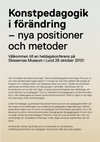 Research paper thumbnail of Konstpedagogik i förändring - nya positioner och metoder