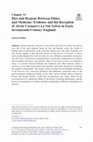 Research paper thumbnail of Diet and Hygiene between Ethics and Medicine: Evidence and The Reception of Alvise Cornaro’s La vita Sobria in Early Seventeenth-Century England