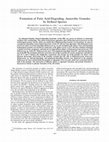 Research paper thumbnail of Formation of Fatty Acid-Degrading, Anaerobic Granules by Defined Species