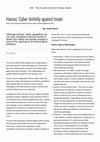 Research paper thumbnail of Hamas Cyber Activity against Israel