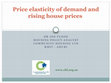 Research paper thumbnail of Price elasticity JF Thur 5pm.pptx