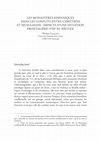 Research paper thumbnail of Les monastères hispaniques dans les conflits entre chrétiens et musulmans : impacts d'une situation frontalière (VIIIe-XIe siècles)