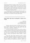 Research paper thumbnail of Recensão a Tiago Veiga. Uma Biografia.