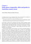 Research paper thumbnail of Sticky places: temporality, affect and gender in Australian country towns