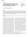 Research paper thumbnail of New Materialism, Ethnography, and Socially Engaged Practice: Space-Time Folds and the Agency of Matter