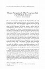 Research paper thumbnail of David B. Ruderman, “Moses Margoliouth: The Precarious Life of a Scholarly Convert,” Jewish Quarterly Review, vol. 109, no. 1 (Winter 2019): 84-117