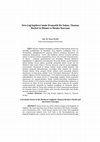 Research paper thumbnail of Orta Çağ İngiltere'sinde Dramatik Bir Sahne: Thomas Becket'ın Ölümü ve İktidar Kavramı A Dramatic Scene in the Medieval England: Thomas Becket's Death and the Power Concepts