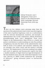 Research paper thumbnail of "Quietly lying beneath the throne: review of Adrian Vermeule's Law's Abnegation: from law's empire to the administrative state (Harvard U Press, 2016)". (Hiedra Magazine)