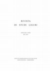 Research paper thumbnail of 297) GIANNICHEDDA E., Recensione a Antonio Frova Archeologo e maestro. Atti della giornata in ricordo di Antonio Frova, Milano, 25 maggio 2009, a cura di G. Cavalieri Manasse, S. Lusuardi Siena, E. Roffia, Quaderni del Centro Studi Lunensi, n. 9 (nuova serie), 2013, in Rivista di Studi Liguri,