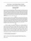 Research paper thumbnail of Sosyal Sermaye ve Ergen Suçluluğu: Bağcılar Örneklemi