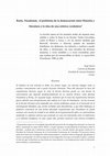 Research paper thumbnail of Rorty, Nussbaum y el problema de la demarcacion entre filosofía y literatura y la idea de una retórica verdadera