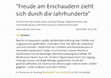 Research paper thumbnail of SR.de- "Freude am Erschaudern zieht sich durch die Jahrhunderte"