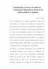 Research paper thumbnail of Concentración y acceso en los medios de comunicación. Repensando el sentido de las políticas públicas en Argentina.