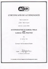 Research paper thumbnail of ACRPI course certificate