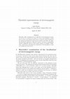 Research paper thumbnail of Threefold representations of electromagnetic energy