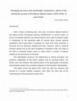 Research paper thumbnail of Banco Espírito Santo. Managing structure and shareholder composition, 1920-1955. A case study