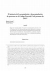 Research paper thumbnail of El misterio de la acumulación y desacumulación de procesos en el Código Procesal Civil peruano de 1993