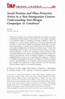 Research paper thumbnail of Social Position and Place-Protective Action in a New Immigration Context: Understanding Anti-Mosque Campaigns in Catalonia