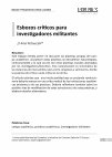 Research paper thumbnail of Esbozos críticos para investigadores militantes